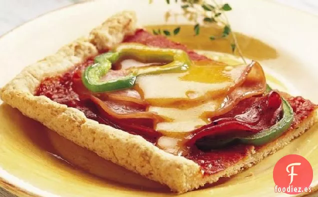 Pizza de Plato Profundo Sub Caliente