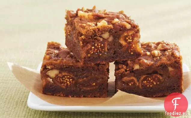 Barras de Pan de Jengibre de Higo y Nuez