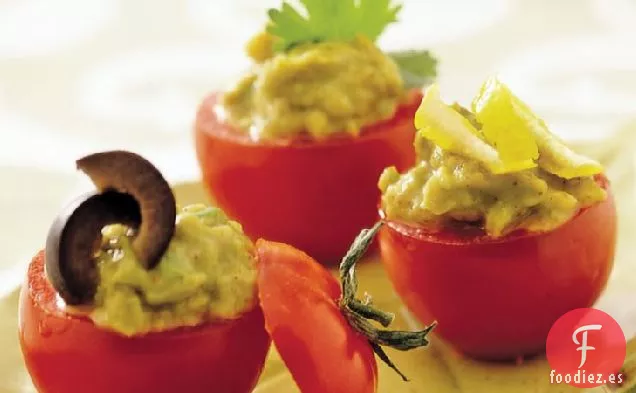 Tomates Cherry Rellenos de Aguacate