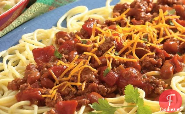 Espaguetis con Chile
