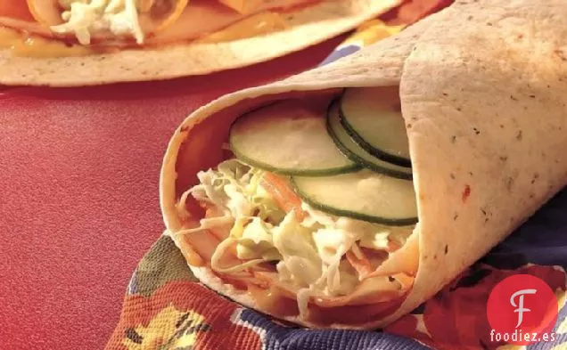 Tortillas de Pavo con Mostaza y Miel