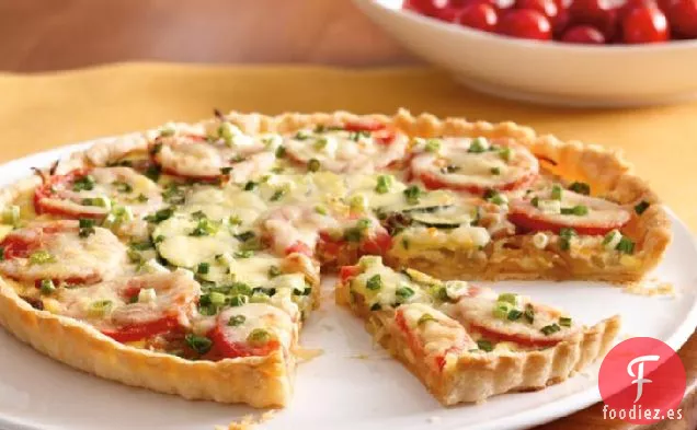 Tarta de Tomate y Cebolla