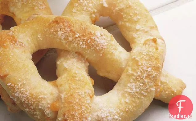 Pretzels con Queso