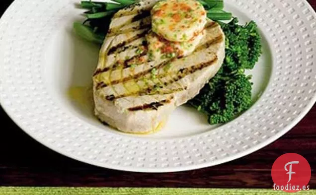 Filete De Atún Con Mantequilla De Chile