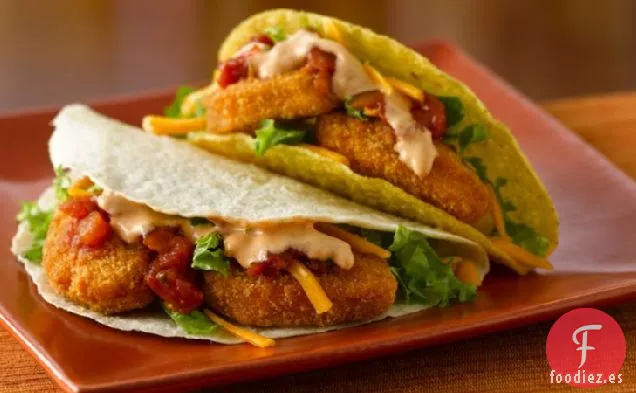 Tacos de Pepitas de Pollo
