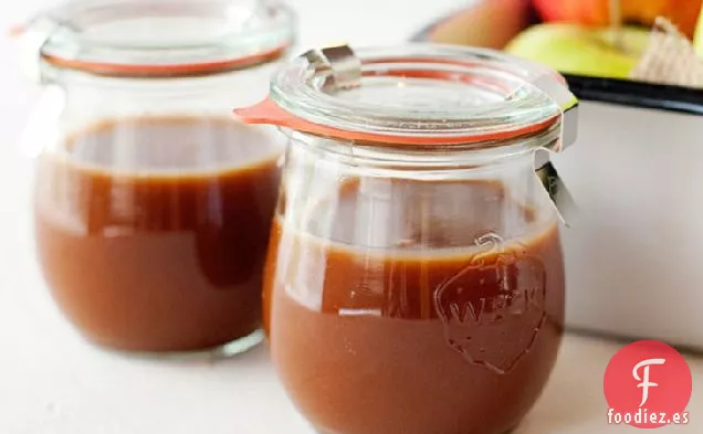 Salsa de Manzana con Caramelo