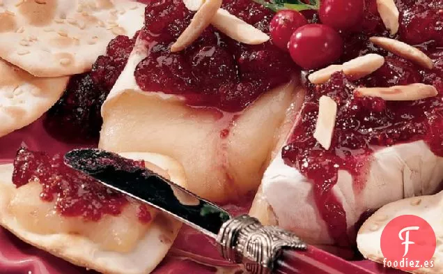 Brie con Chutney de Arándanos