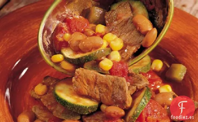 Salteado de Carne Mexicana