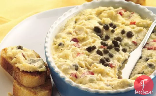 Queso Picante y Alcaparras Para Untar