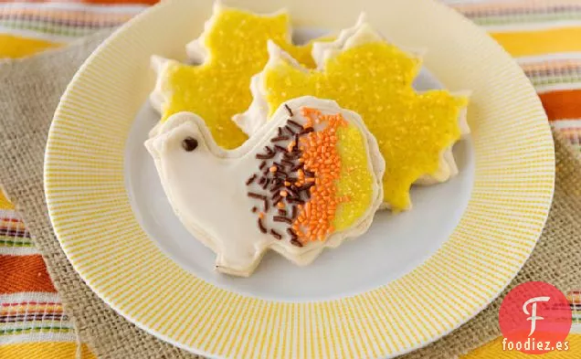 Galletas de Azúcar con Especias y Glaseado de Arce