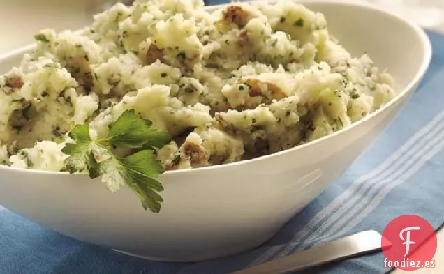 Patatas Aplastadas con Perejil