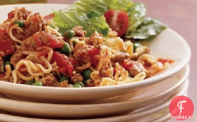 Cena de Fideos con Calma