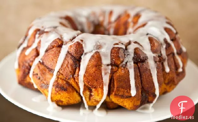 Pan de Mono con Pan de Canela y Queso Crema
