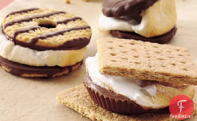 S'Mores junto a la Chimenea