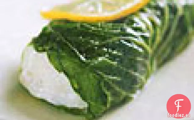Lechuga Romana-Envuelto Halibut