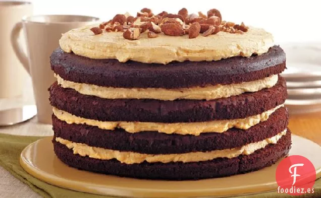 Torta de Chocolate con Almendras y Calabaza
