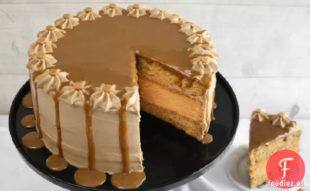 Tarta de Queso de Arce y Caramelo