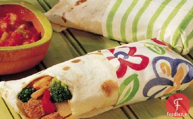 Envolturas de Fajita de Pollo