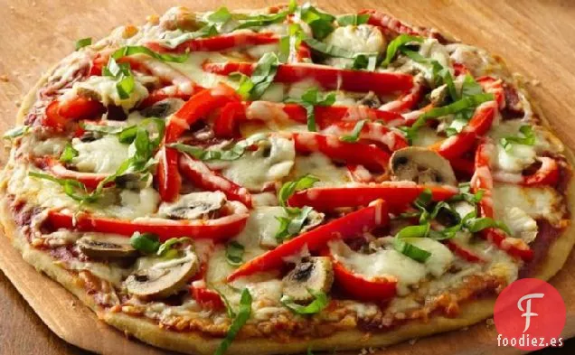 Pizza Vegetariana sin Gluten