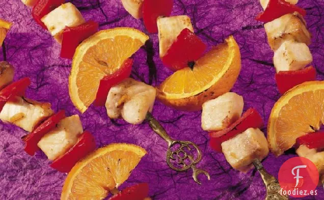 Brochetas de Pez Espada Teriyaki