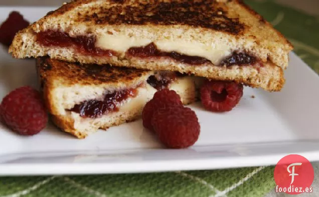 Frambuesa, Brie y Queso Azul a la Parrilla