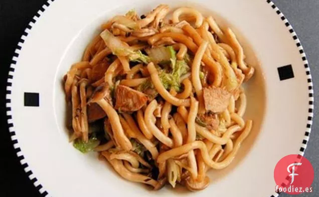 Yakiudon - Receta