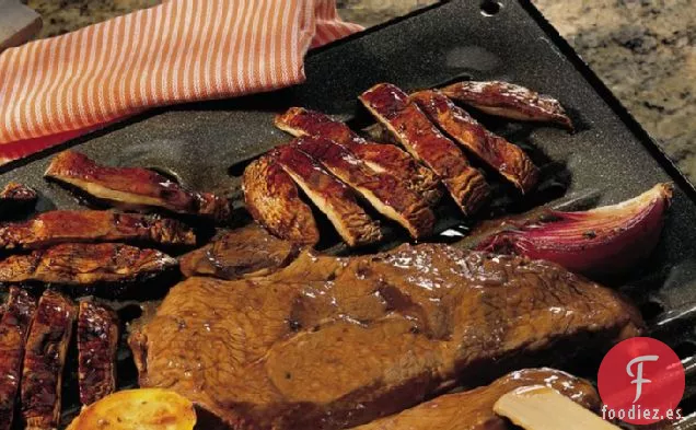 Solomillo a la Parrilla y Verduras