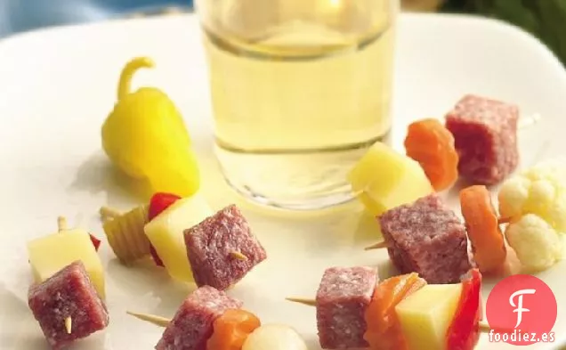 Pequeños Bocados de Carne y Queso