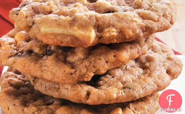 Galletas de Avena con Pasas de Uva y Chocolate Blanco