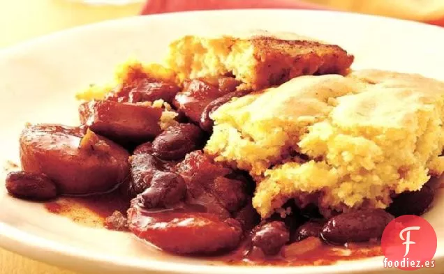 Salchichas Al Horno con Chile