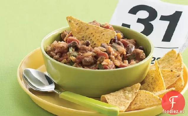 Cazuela de Chile con Queso