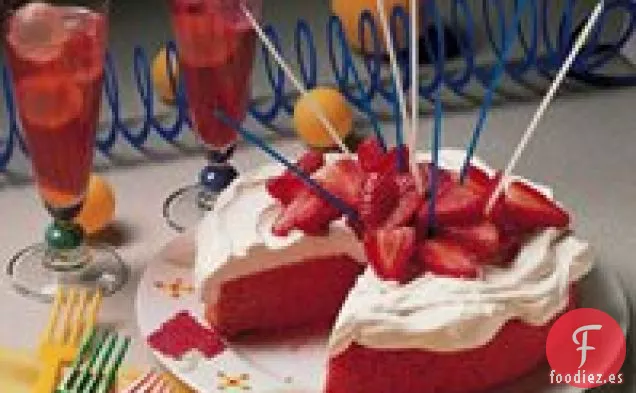 Pastel de Fresa