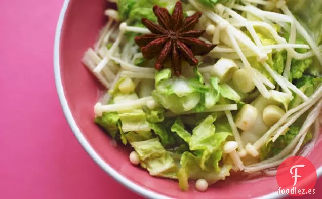 Ensalada Asiática Con Vinagreta De Wasabi