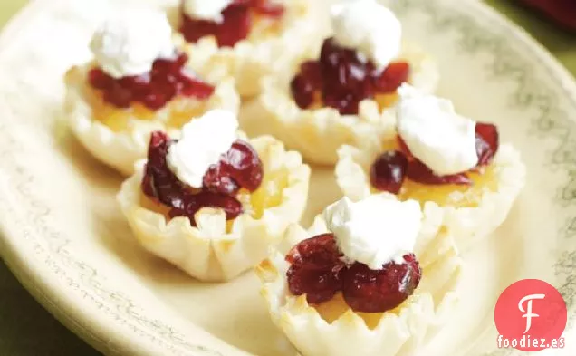 Tartaletas de Cereza y Arándanos