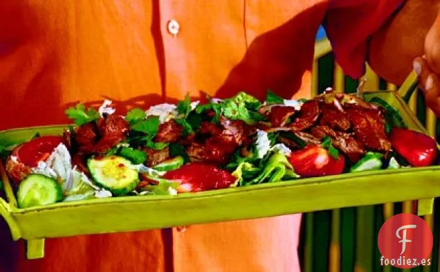 Ensalada Asiática de Carne de Res