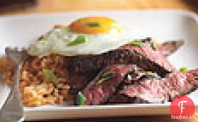 Carne y Huevos al Estilo Coreano