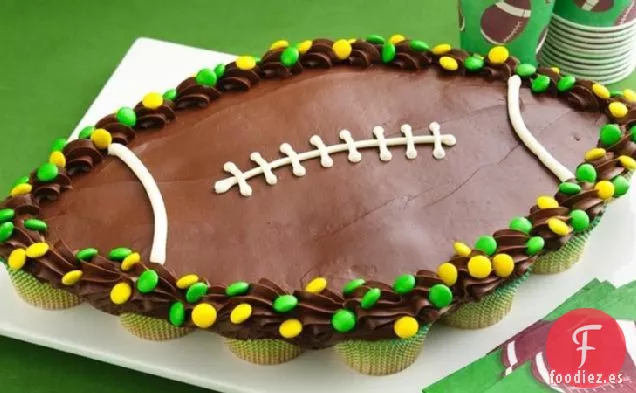 Cupcakes Desmontables de Fútbol