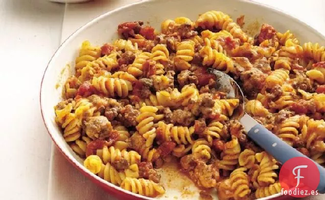 Macarrones con Chile y Queso