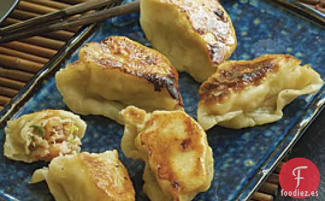 Albóndigas Chinas De Cerdo Y Camarones (jiao Zi)