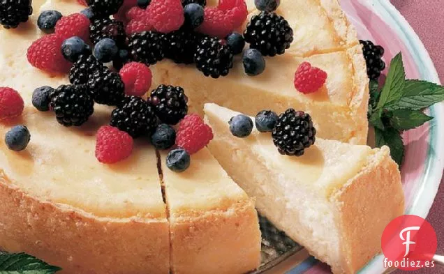 Tarta de queso de Nueva York (más ligera )