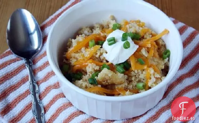 Macarrones de Quinua al horno con Queso