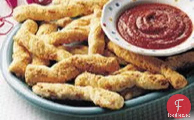 Palitos de Pan de Pepperoni
