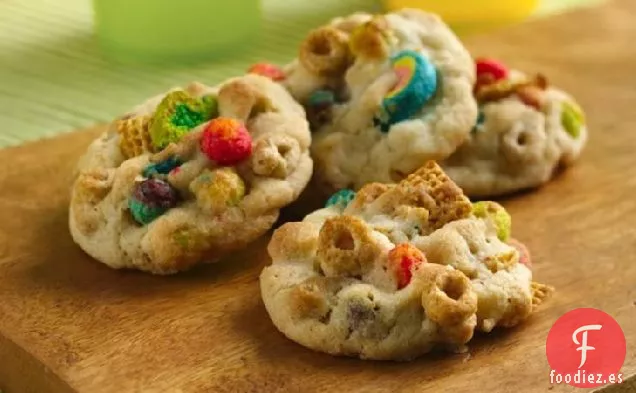 Galletas en la parte inferior de la Caja de Cereales
