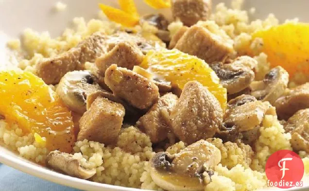 Cerdo al Jengibre en Salsa de Naranja