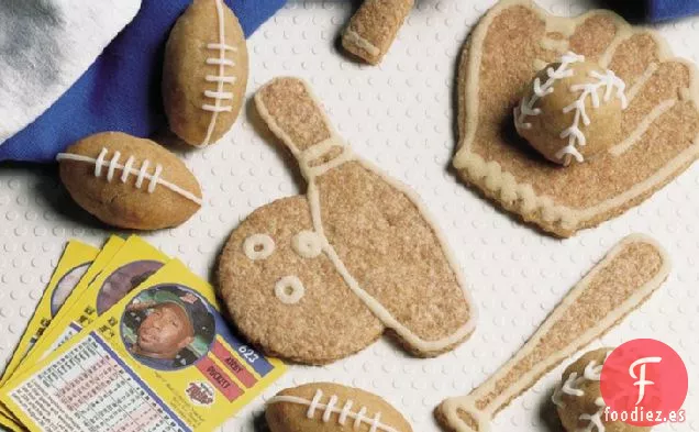 Galletas de Fútbol de Canela