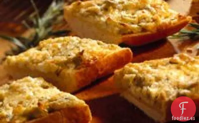 Bruschetta de Alcachofa y Romero