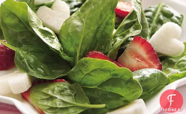 Ensalada de Espinacas y Jícama