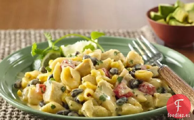 Pasta de Pollo con Queso Cheddar del Suroeste