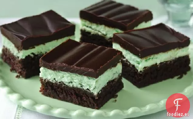 Brownies de Chocolate y Menta
