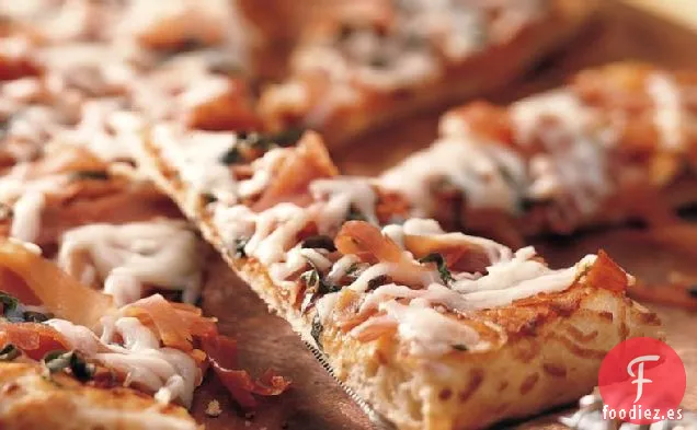 Pizza de Tomate Seco al Sol y Jamón